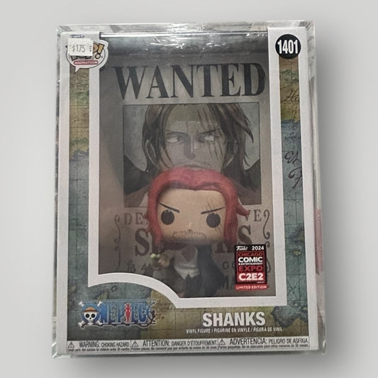 OnePiece Shanks Wanted Poster 1401 Chicago C2E2 Exclusive