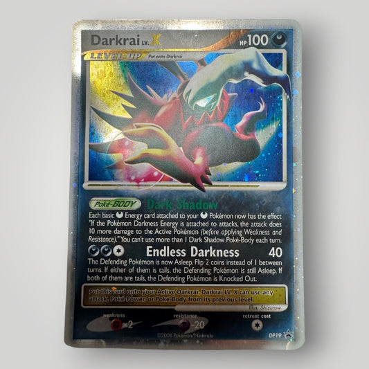 Darkrai LV.X - DP19 - Diamond & Pearl Black Star Promos - Holo Promo - MP