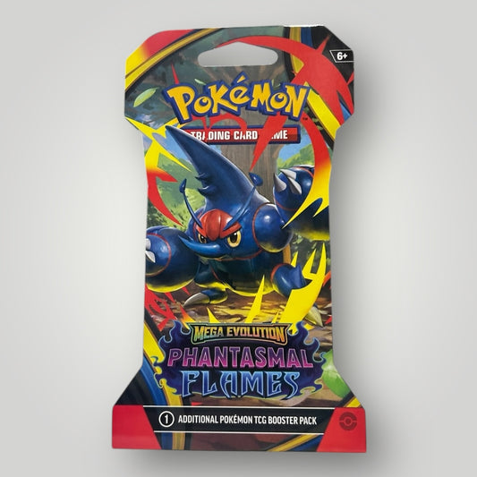 Pokemon TCG - Mega Evolution Phantasmal Flames Sleeved Booster Hanger Pack