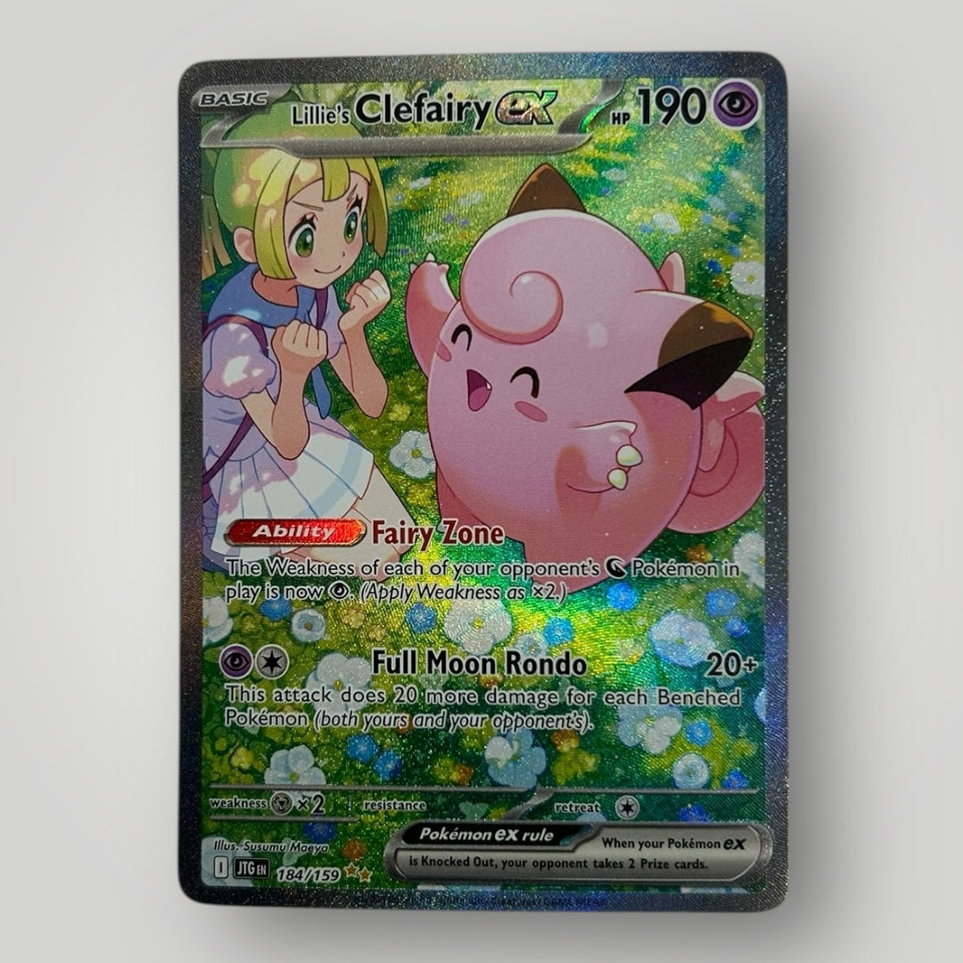 Lillie’s clefairy ex 184/159