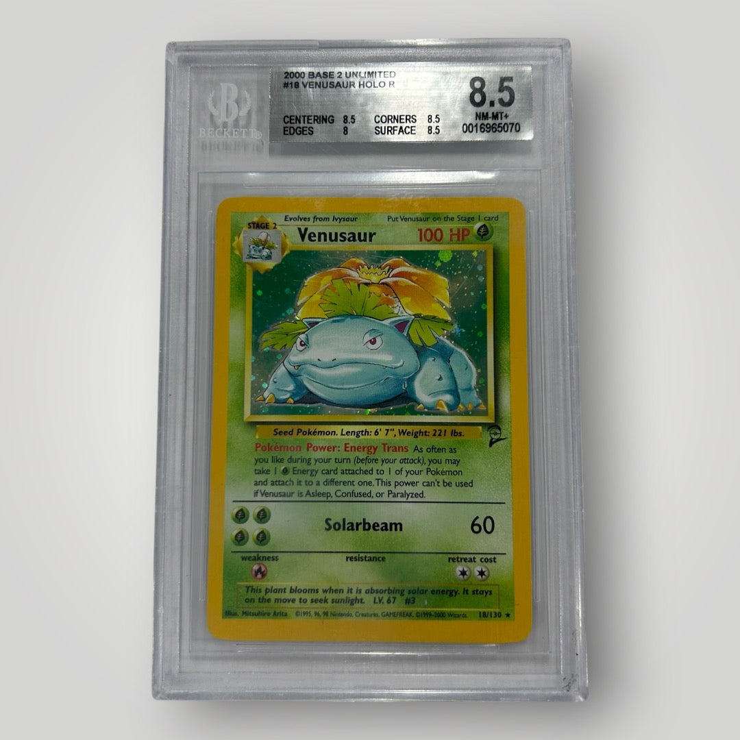 Venusaur 18/130 Beckett 8.5