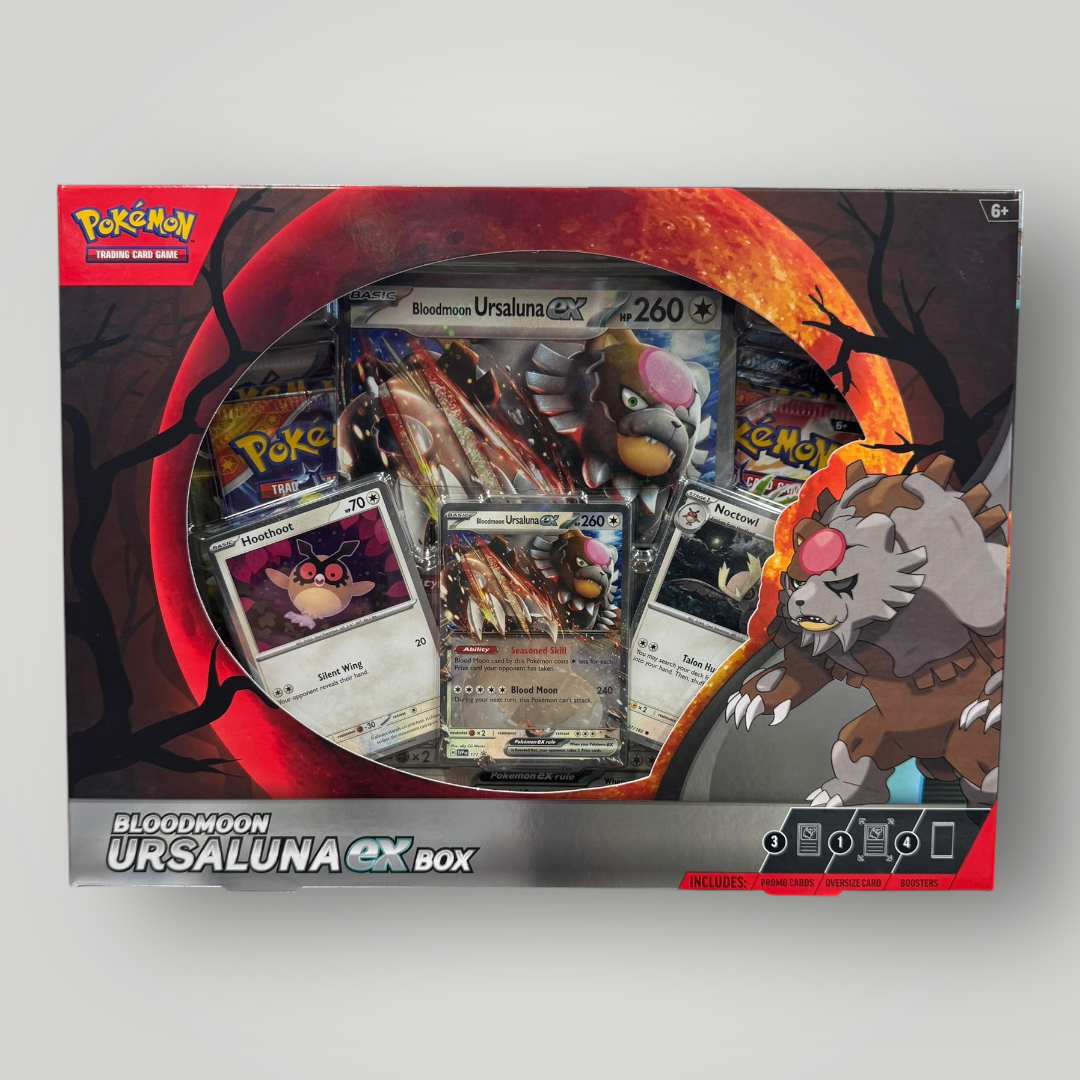 Pokemon Bloodmoon Ursaluna ex Box