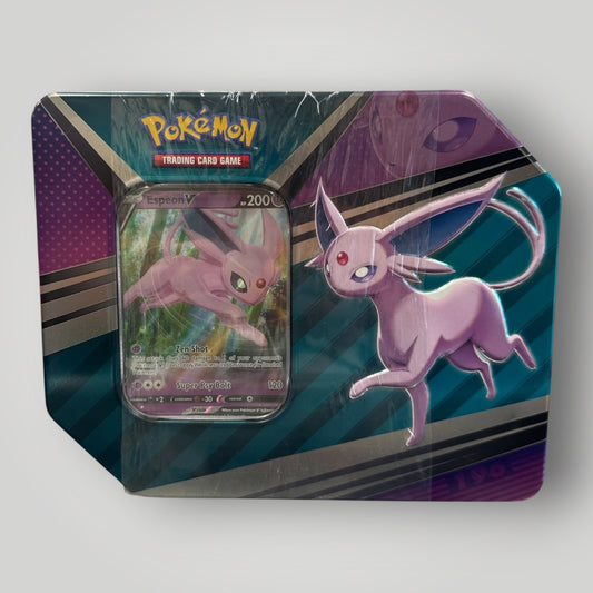 Espeon V tin (Evolving Skies era)