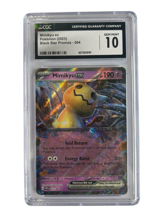 Mimikyu ex 004 CGC 10