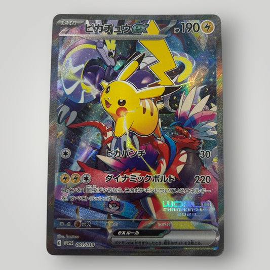 Pikachu ex WCS23: 2023 World Championships 001/030