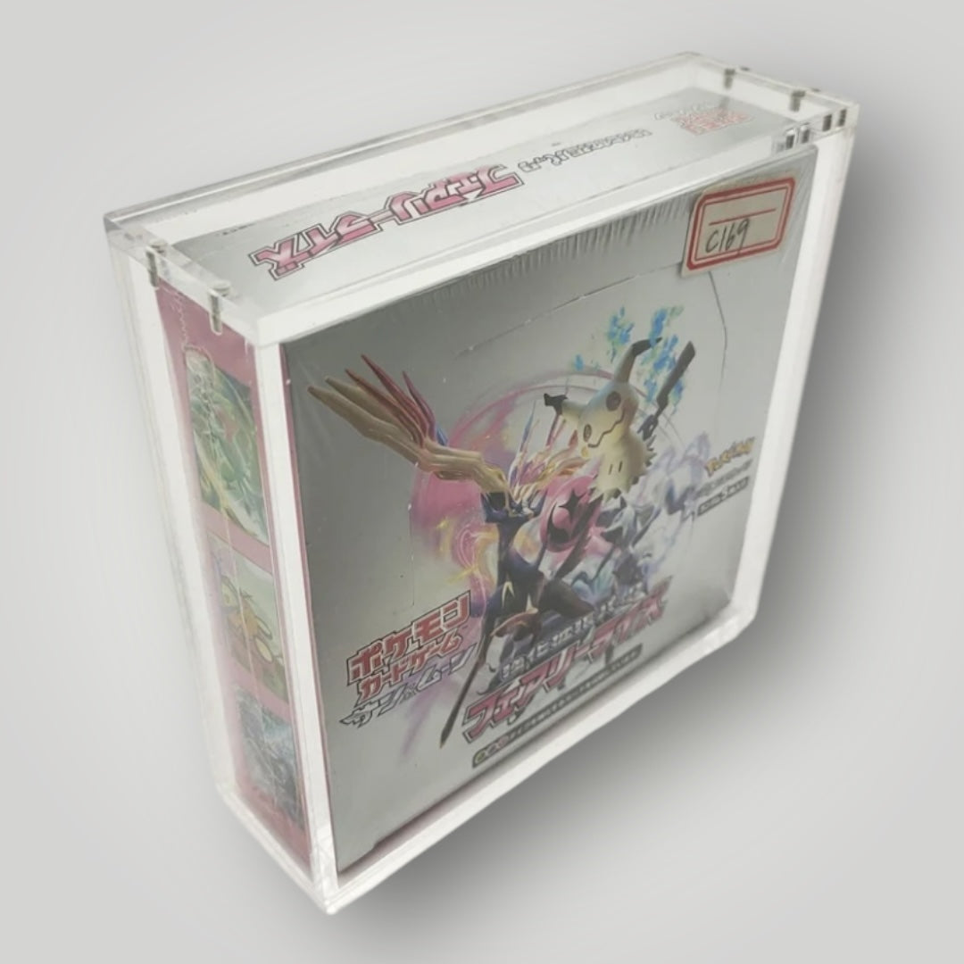 Poke Armor- Japanese Booster Box Acrylic Case- 30 Pack Box Poke Armor- Japanese Booster Box Acrylic Case- 30 Pack Box
