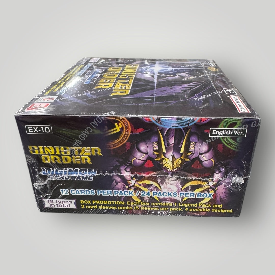 Sinister Order Booster box POP'N TOYZ Sinister Order Booster box POP'N TOYZ