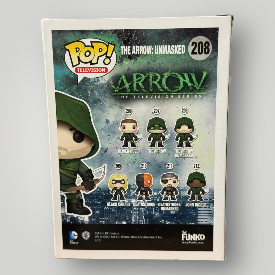 The Arrow: Unmasked Funko Pop #208