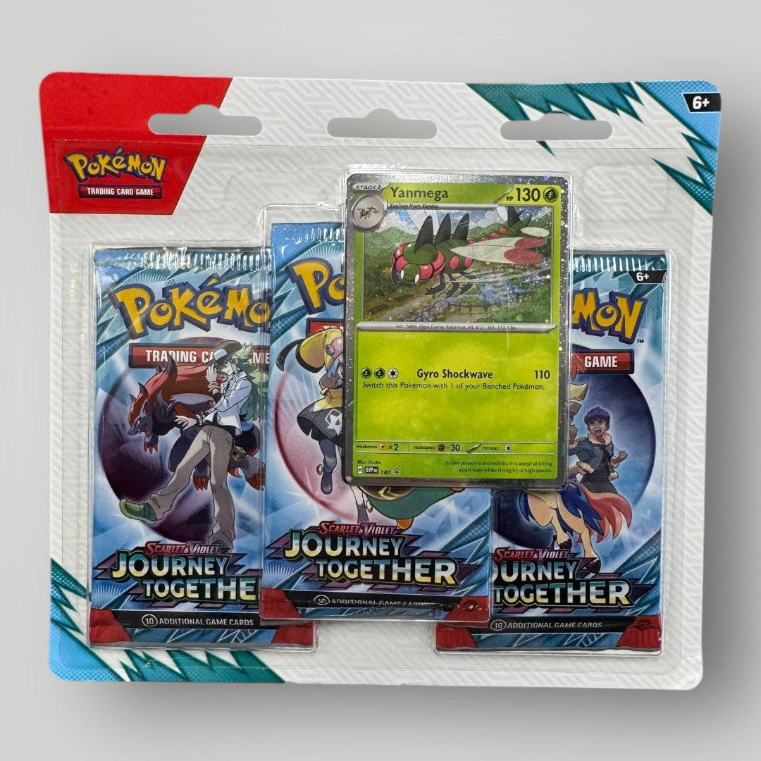 Pokemon SV09 Journey Together 3 Pack Blister [styles may vary]