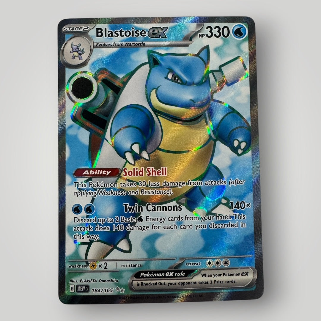 Blastoise EX | 184/165