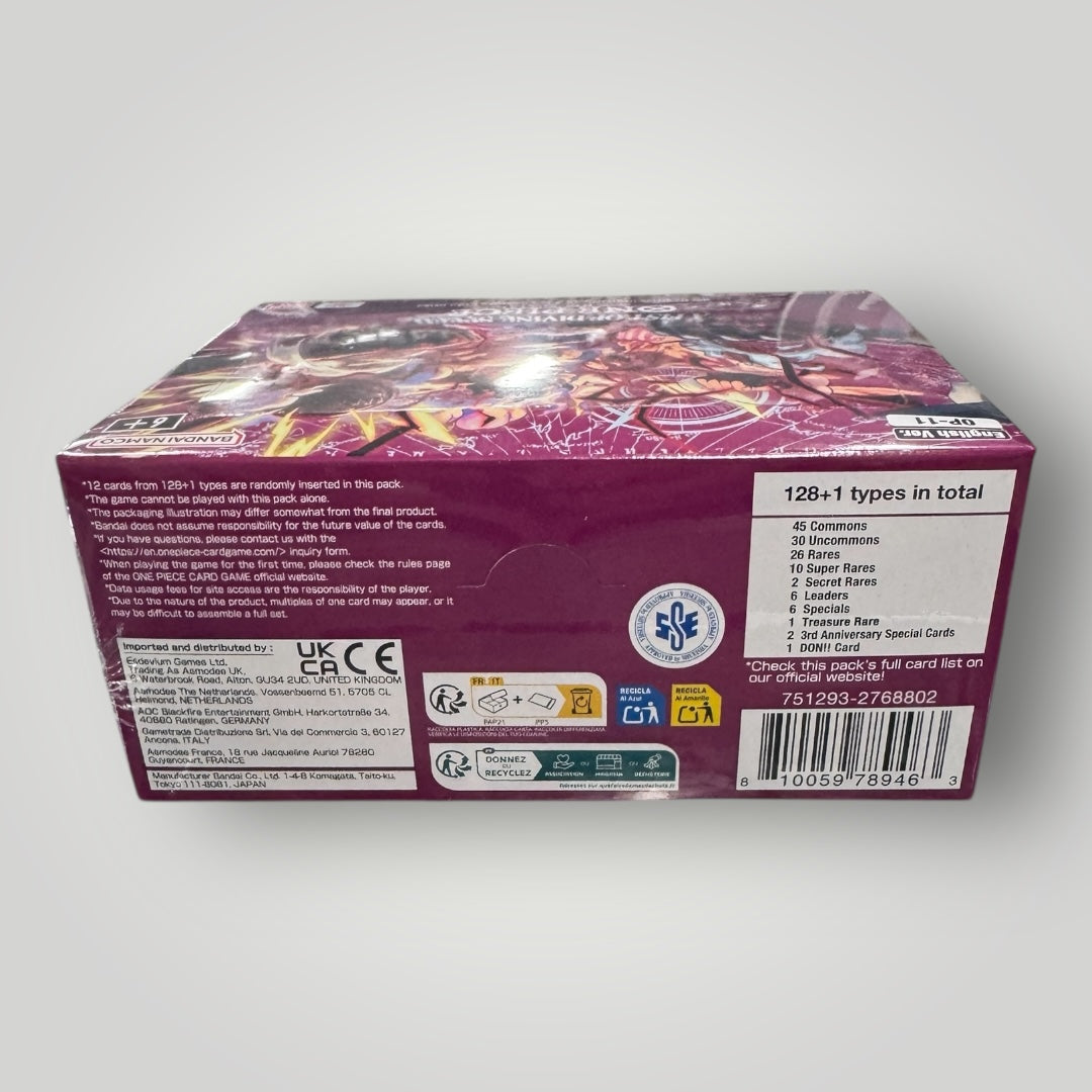 A Fist of Divine Speed booster box OP-11