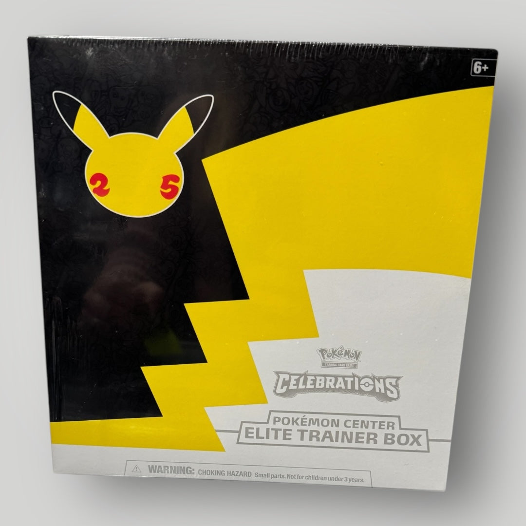 Celebrations pokemon center elite trainer box