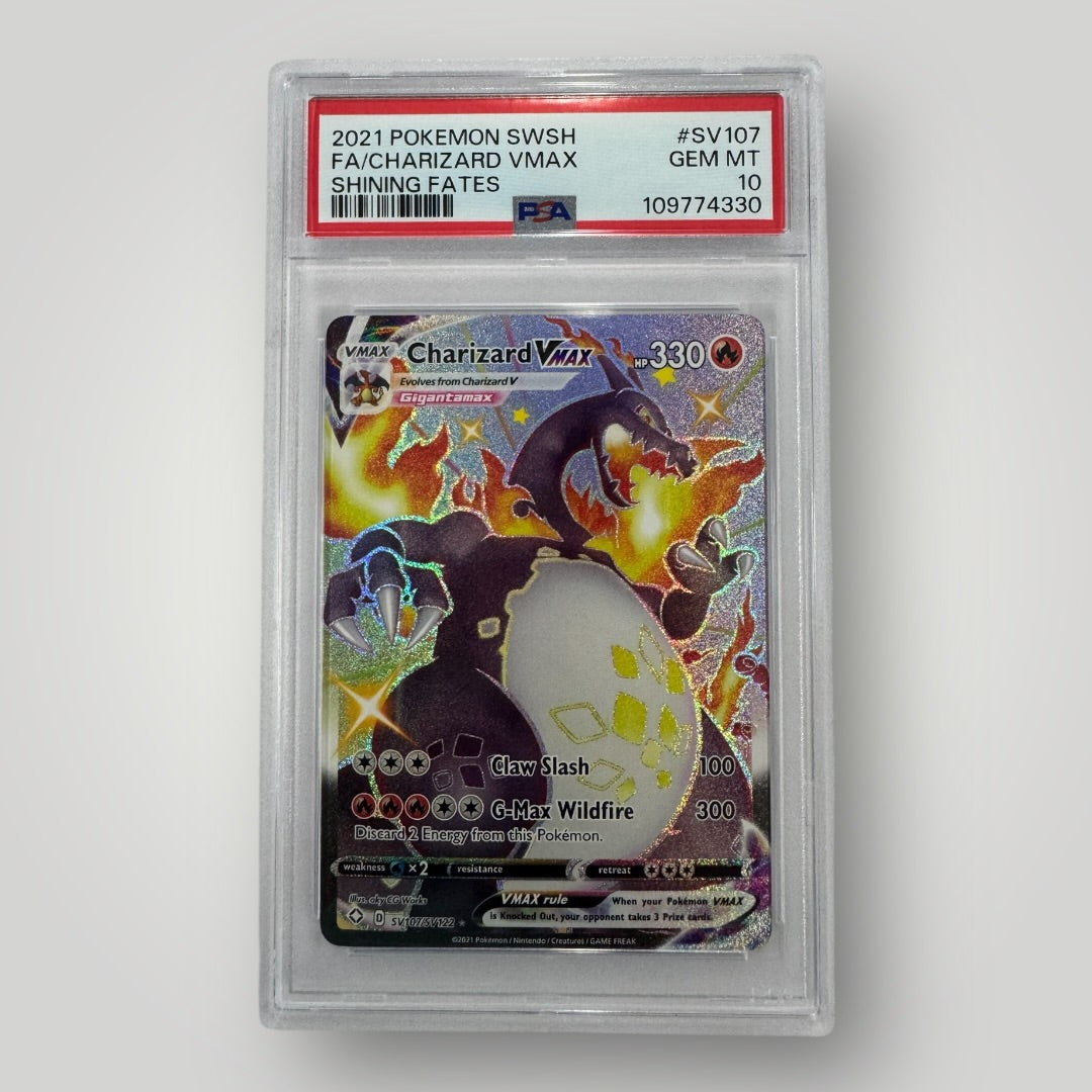 Charizard SV107/SV122 Graded PSA 10