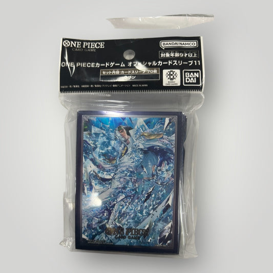 One Piece Card Game Official Sleeves: Assortment 11 - Kuzan (70-Pack)