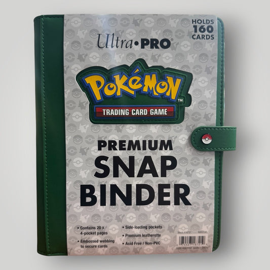 Ultra•PRO Pokemon Premium Snap Binder (GREEN)