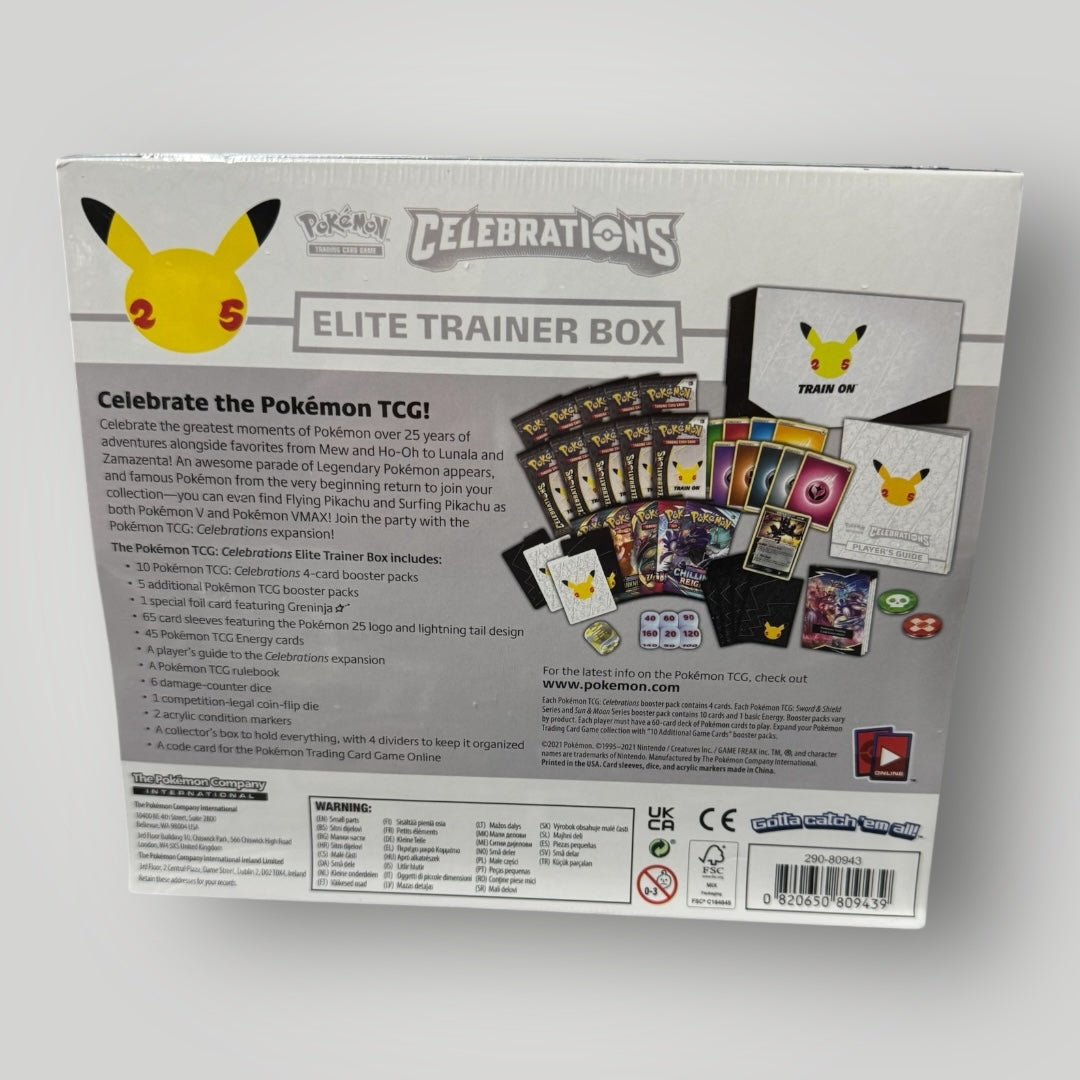 Celebrations elite trainer box