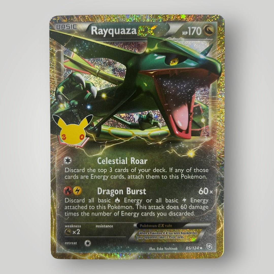 Rayquaza EX 85/124 30th Celebration