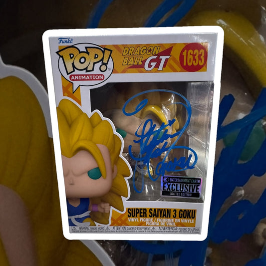 Dragon Ball GT GOKU Autograph By Stephanie Nadolny Certified