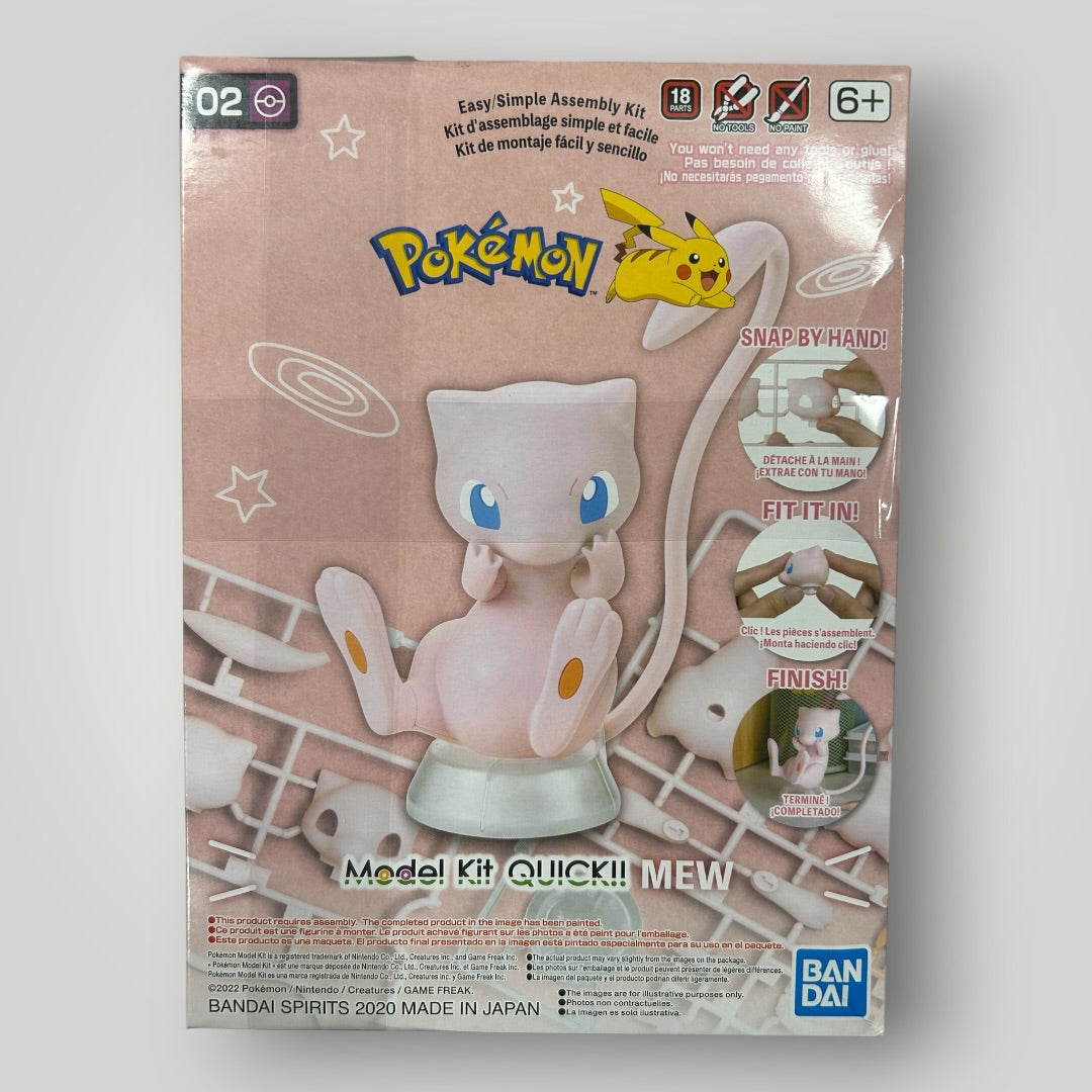 Pokémon Mew Model kit Quick!!