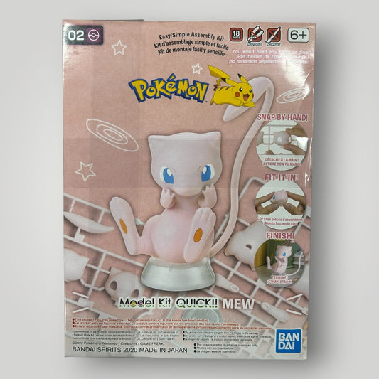 Pokémon Mew Model kit Quick!!