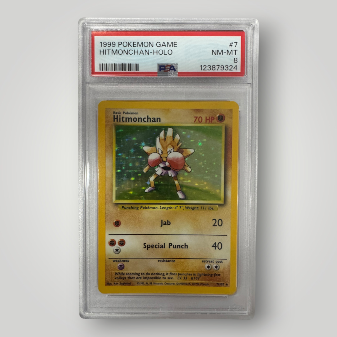 1999 Pokemon Hitmochan-Holo PSA 8