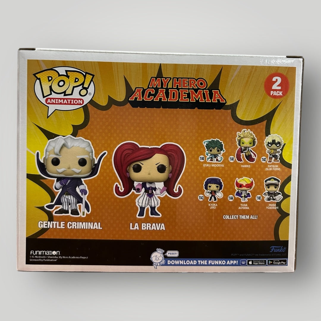 Gentle Criminal & La Brava 2 Pack Anime Expo 2022 Exclusive Dual Signature + Dual Quotes 4 in