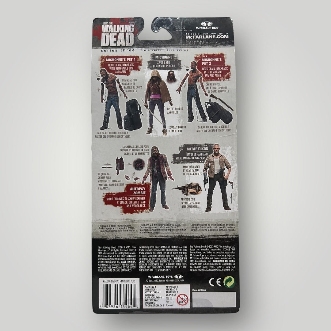 New McFarlane AMC The Walking Dead Michonne's Pet 2 Action Figure, Series 3