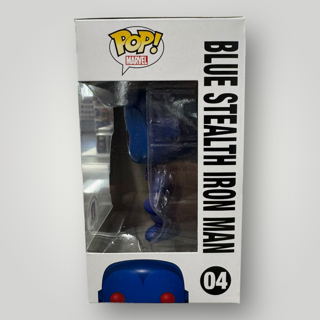 Funko Marvel Blue Stealth Iron Man #04 RICC Exclusive