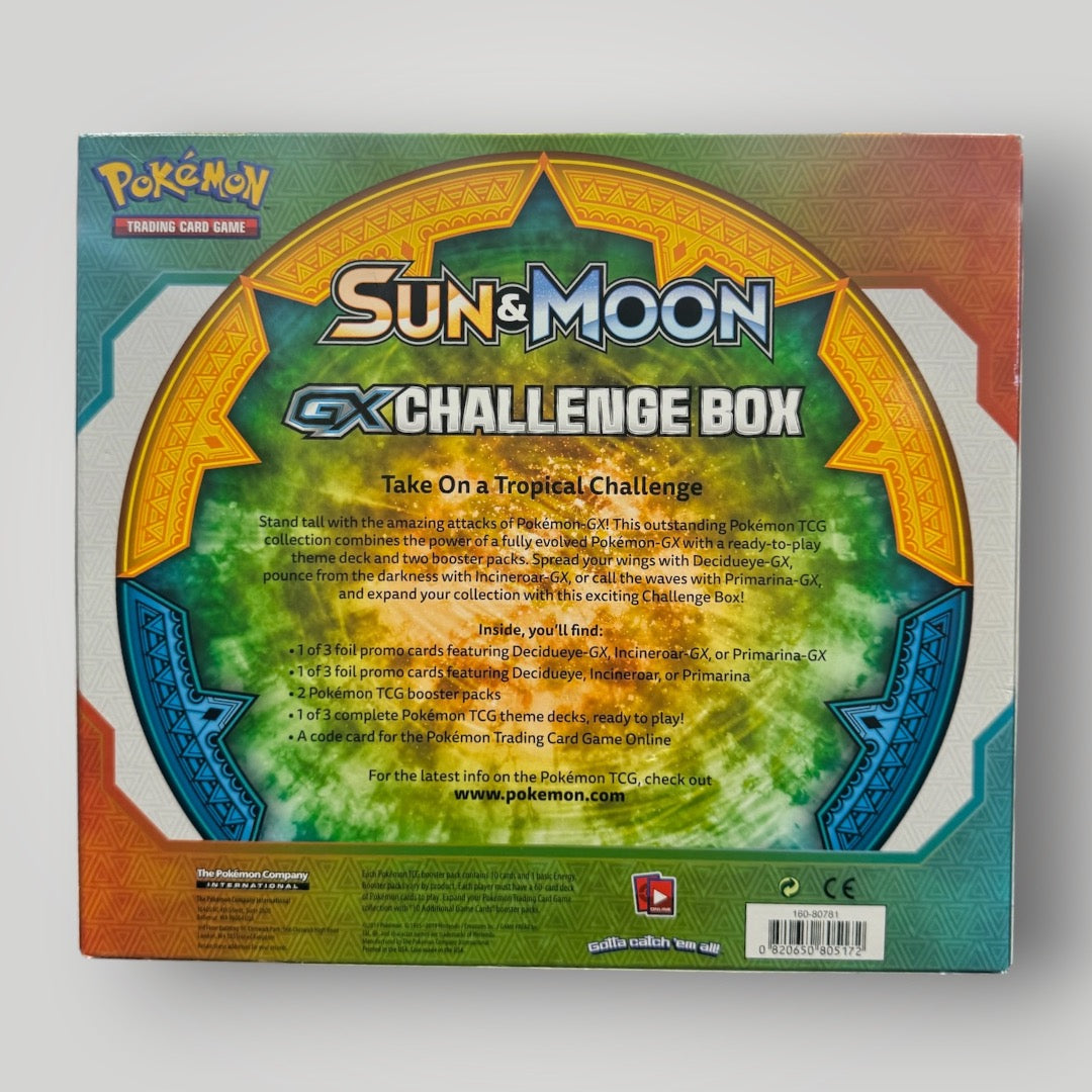 Sun and Moon GX Challenge Box ￼
