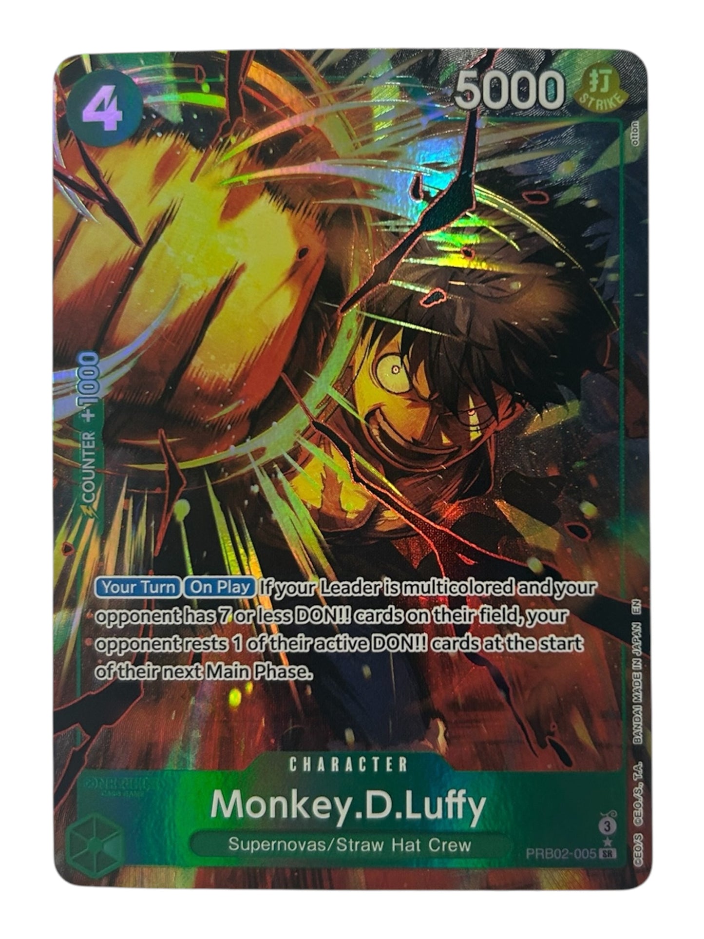 Monkey.D.Luffy PRB02-005