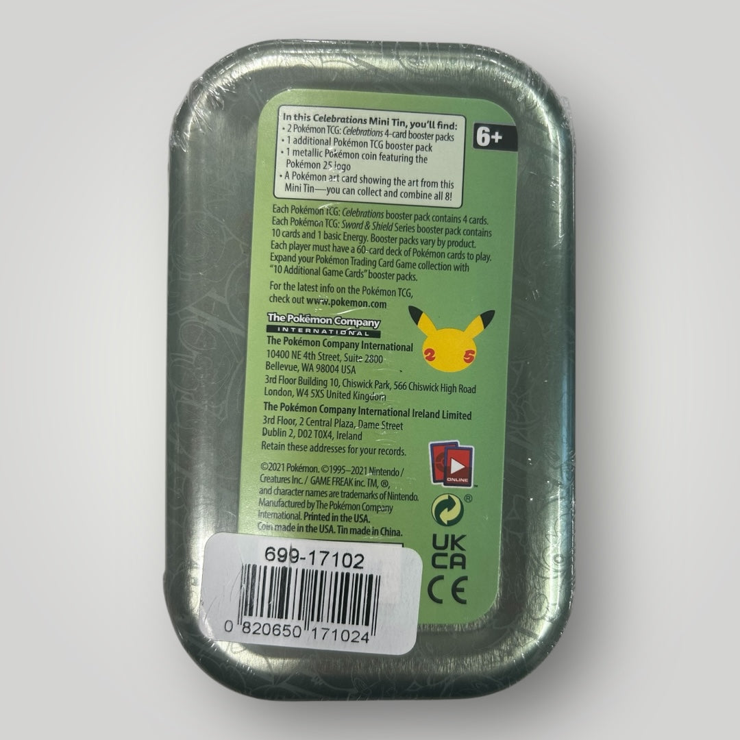 Pokémon Celebrations Mini tin Unova