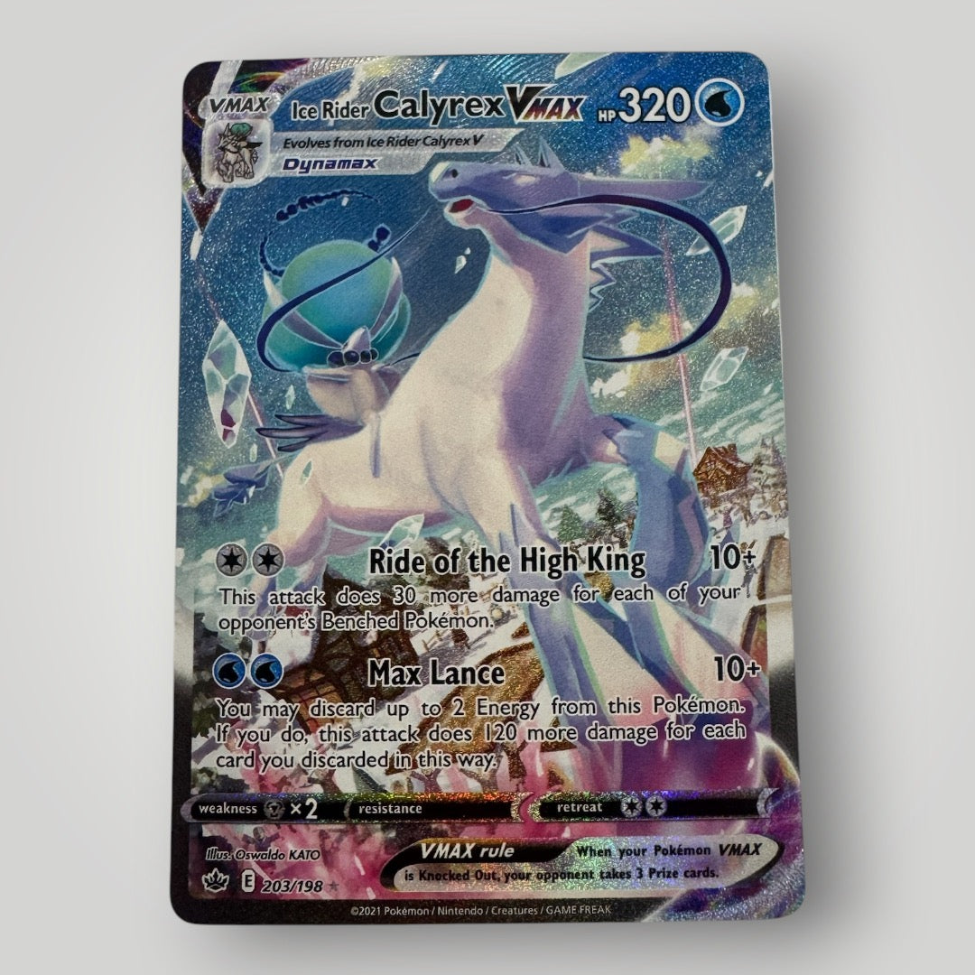 Ice Rider Calyrex VMax 203/198