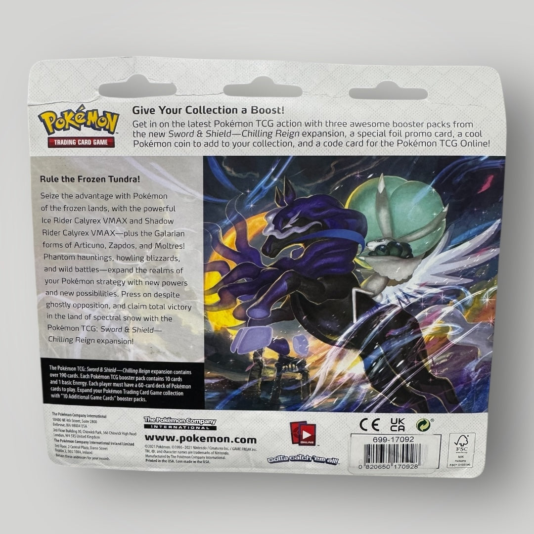 Chilling Reign 3 pack blister