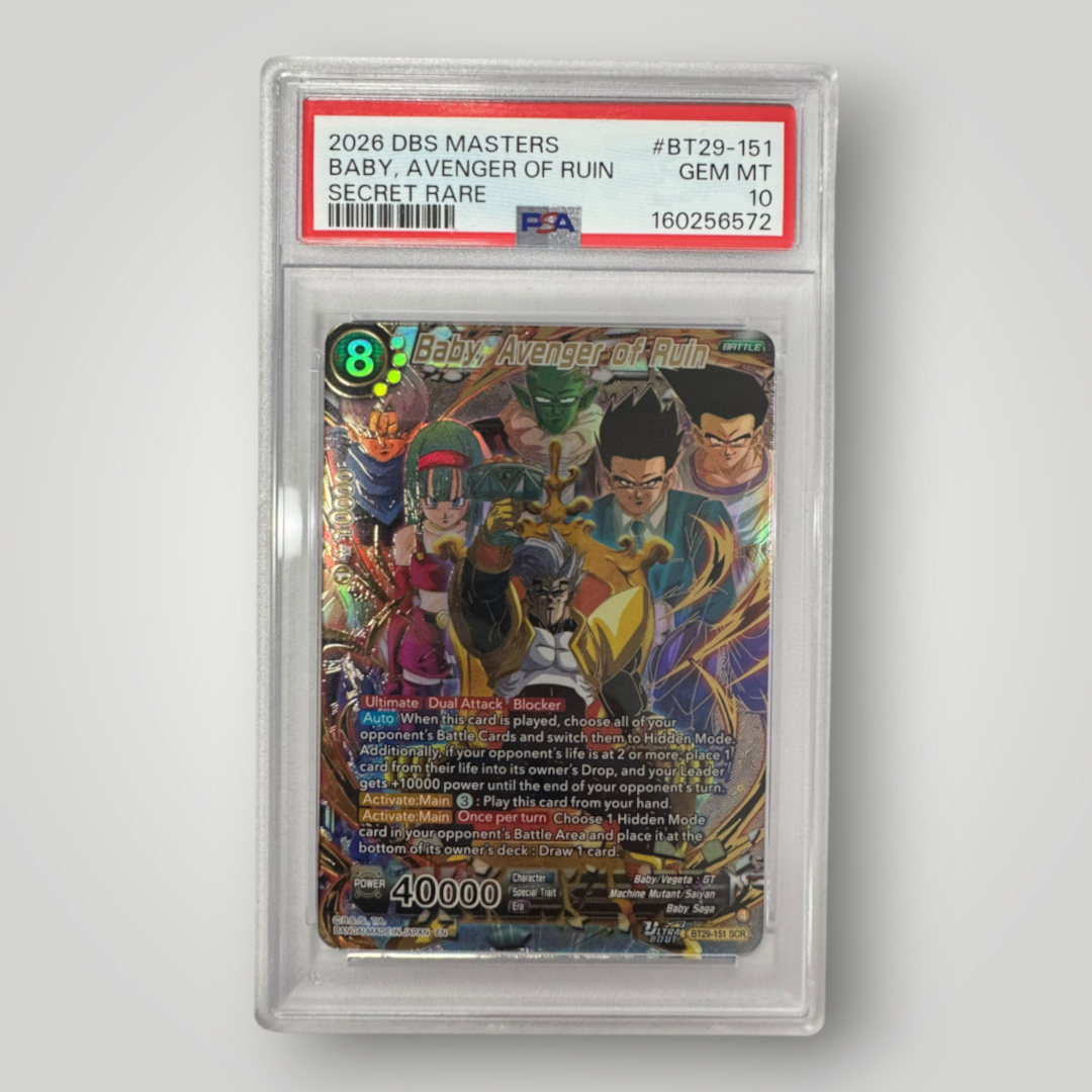 Baby, Avenger of Ruin - Fearsome Rivals (BT29) PSA 10