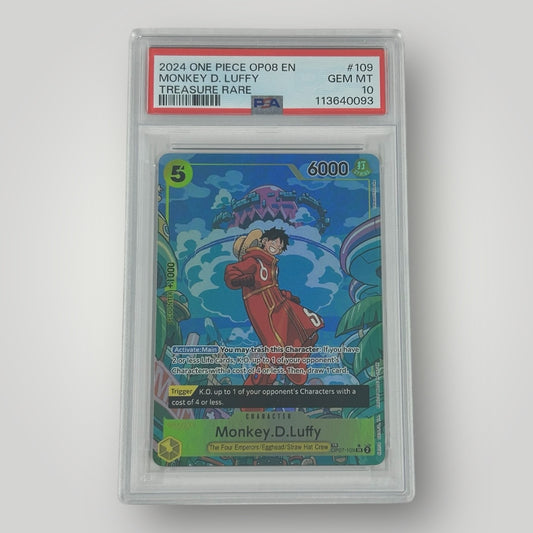 Monkey.D.Luffy PSA10 OP07-109