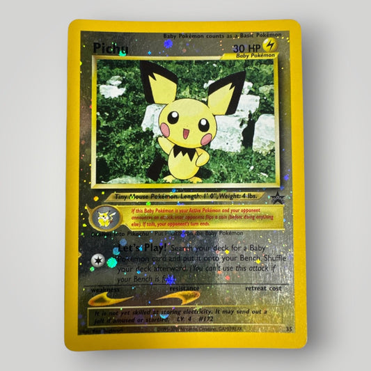 Pichu - WotC Promo #35 - Reverse Holo Promo - HP