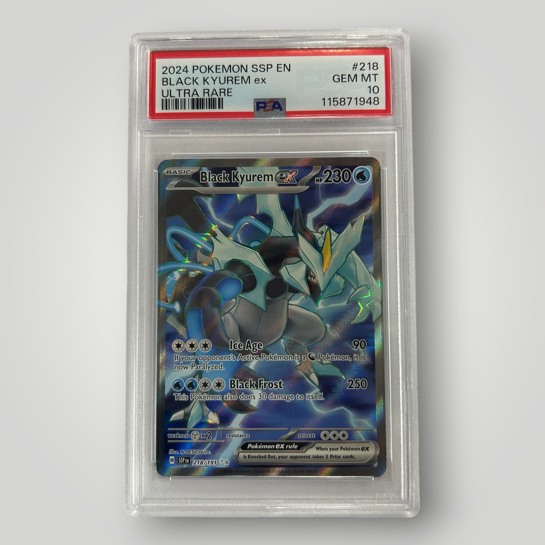 Black kyurem ex 218/191 PSA 10