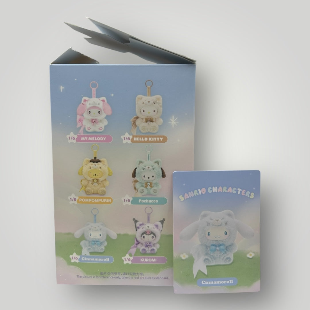 Miniso Sanrio Characters Fox Island Plush Pendant Authentic Cinnamoroll