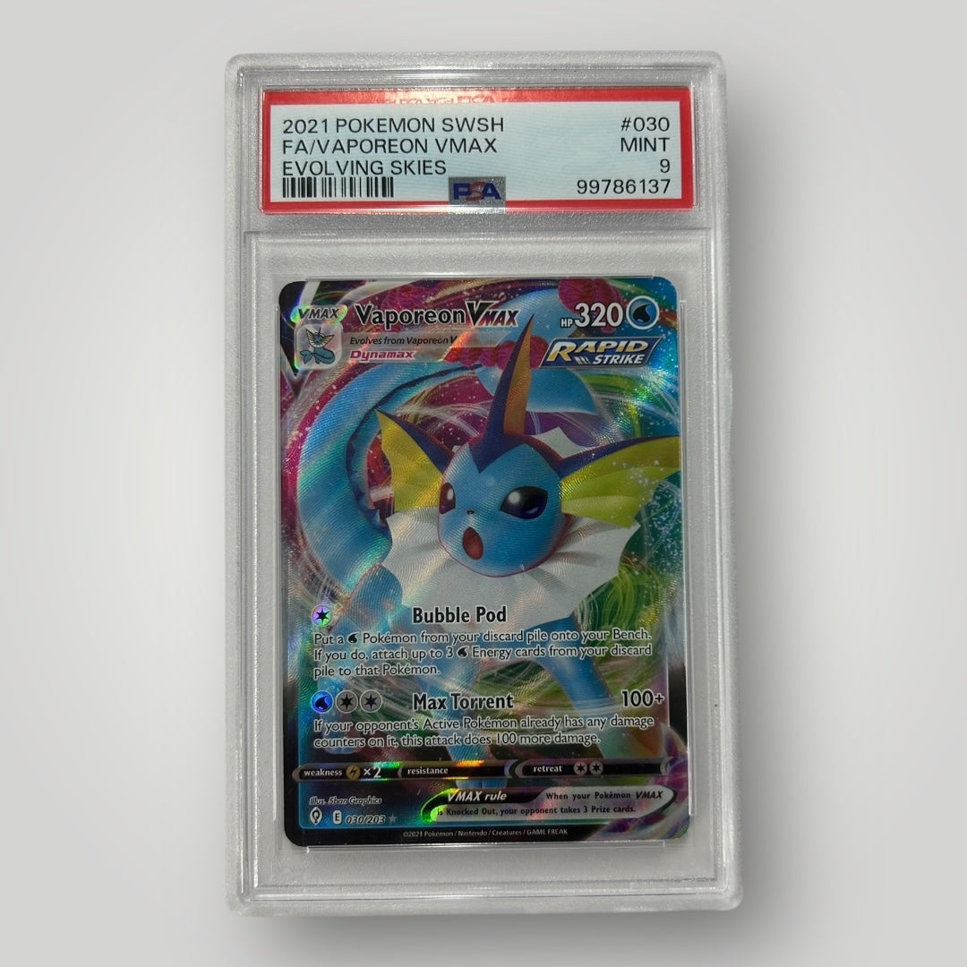 Vaporeon Vmax PSA 9