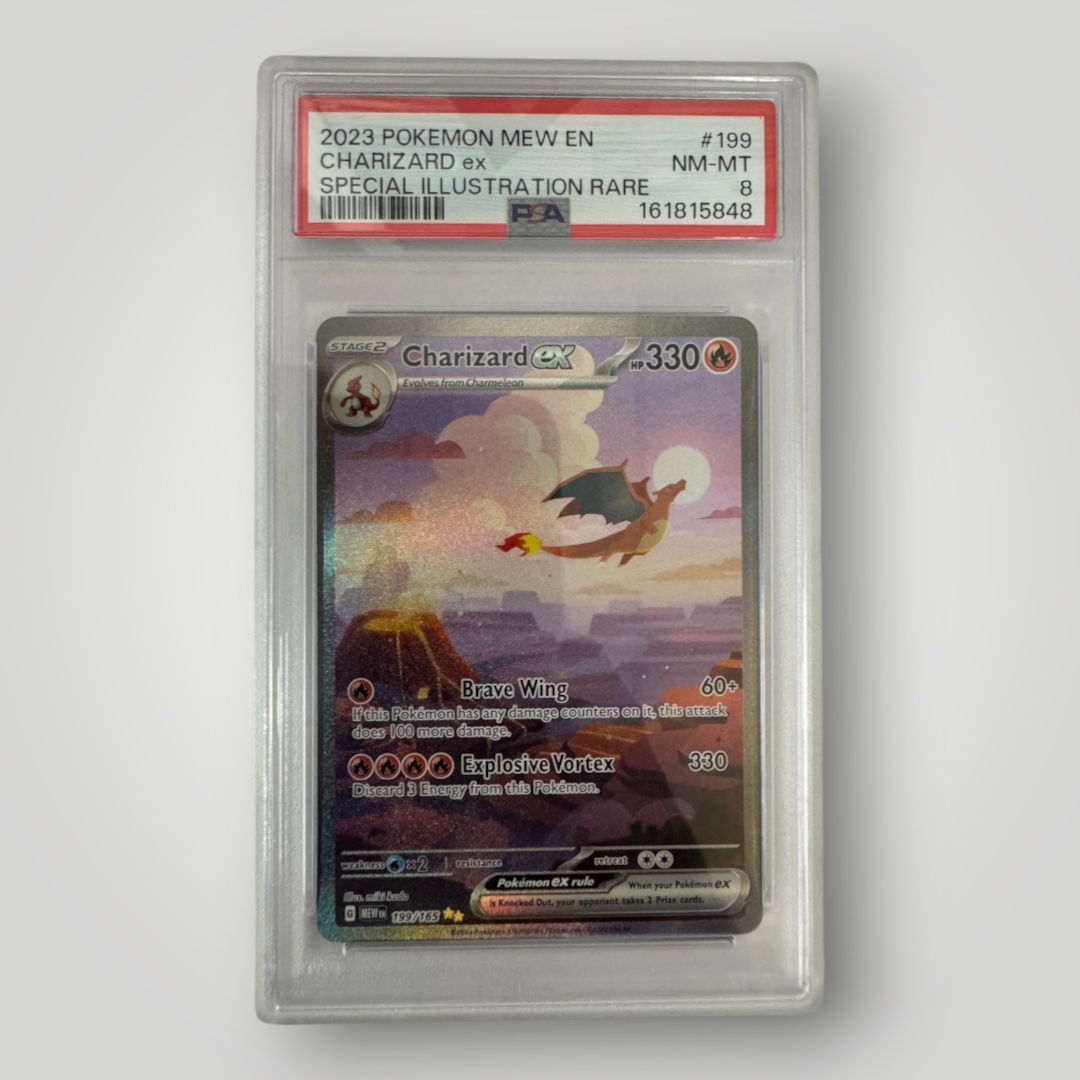 2023 Pokemon Mew EN Charizard PSA 8