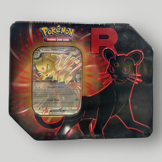 Team Rocket’s Persian Ex Tin