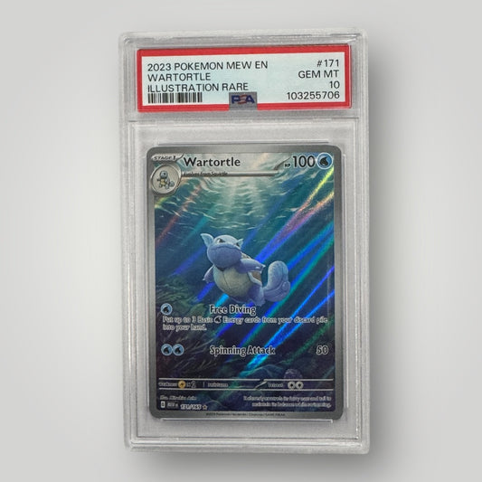 Wartortle 171/165 Graded PSA 10