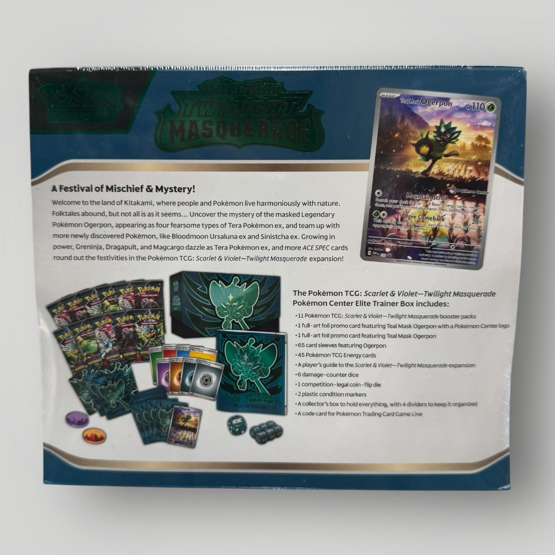 Twilight Masqurade Pokémon Center ETB