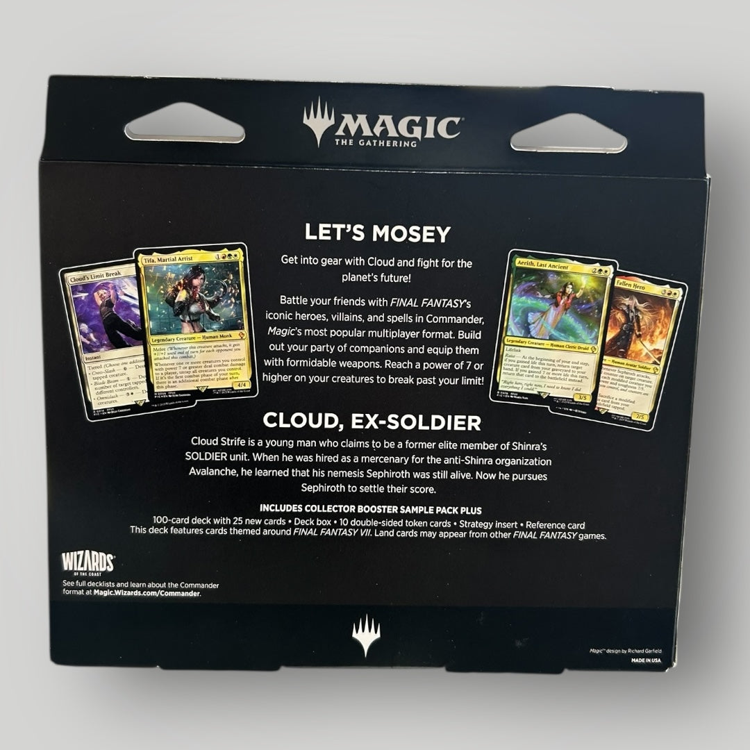 Magic The Gathering Final Fantasy Limit Break Commander Deck – POP