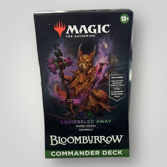 Magic The Gathering Bloomburrow Squirreled Away Commander Deck