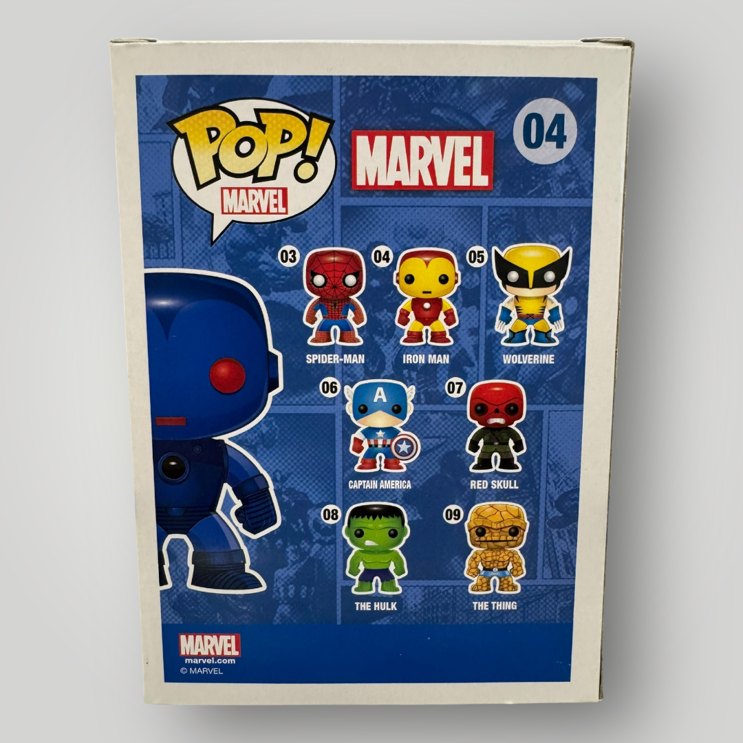 Funko Marvel Blue Stealth Iron Man #04 RICC Exclusive