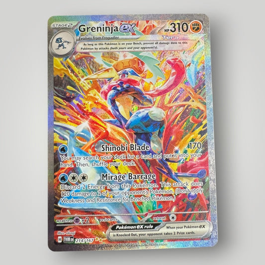 Greninja Ex 214/167 (LP)