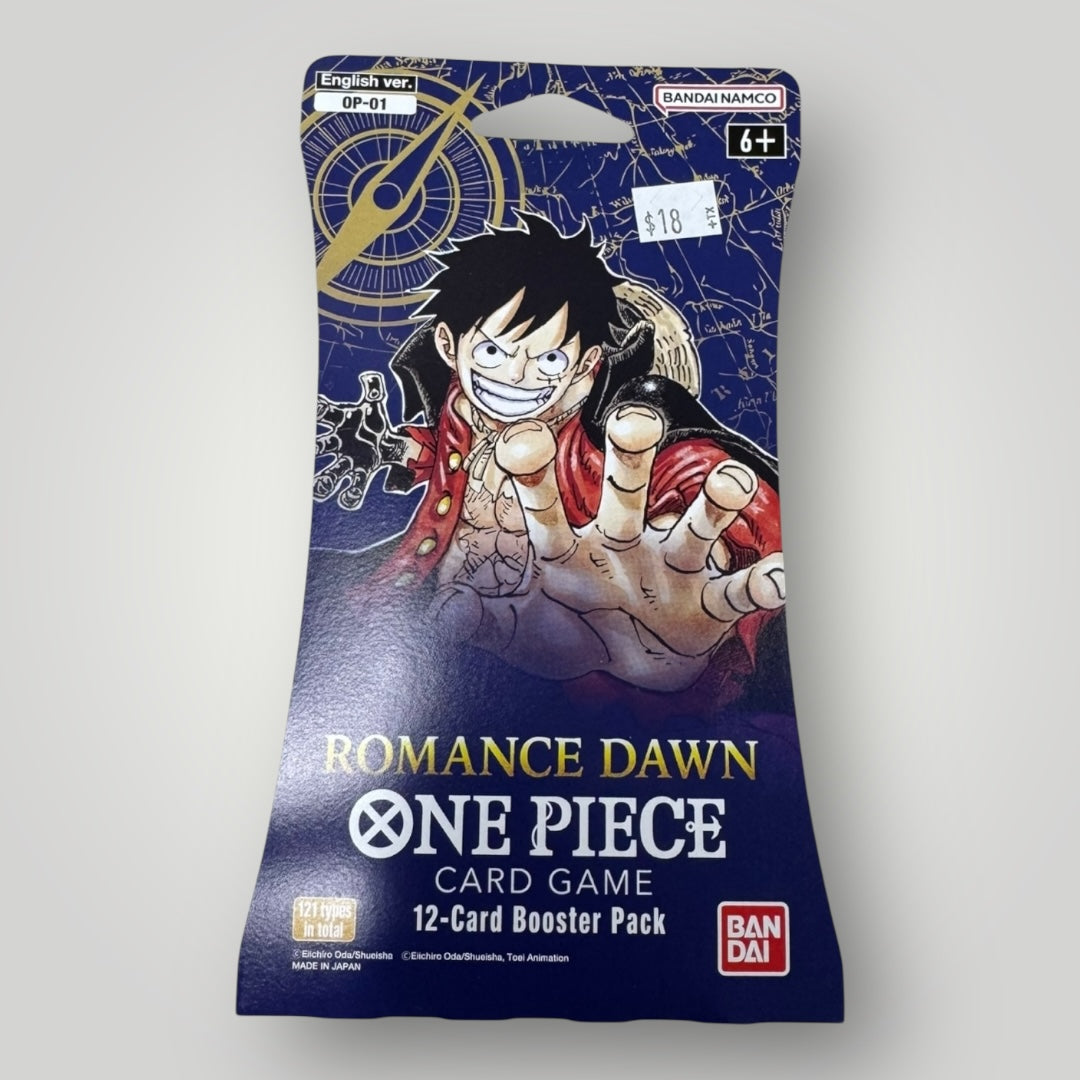 One Piece OP-01 Romance Dawn Sleeved Booster Pack