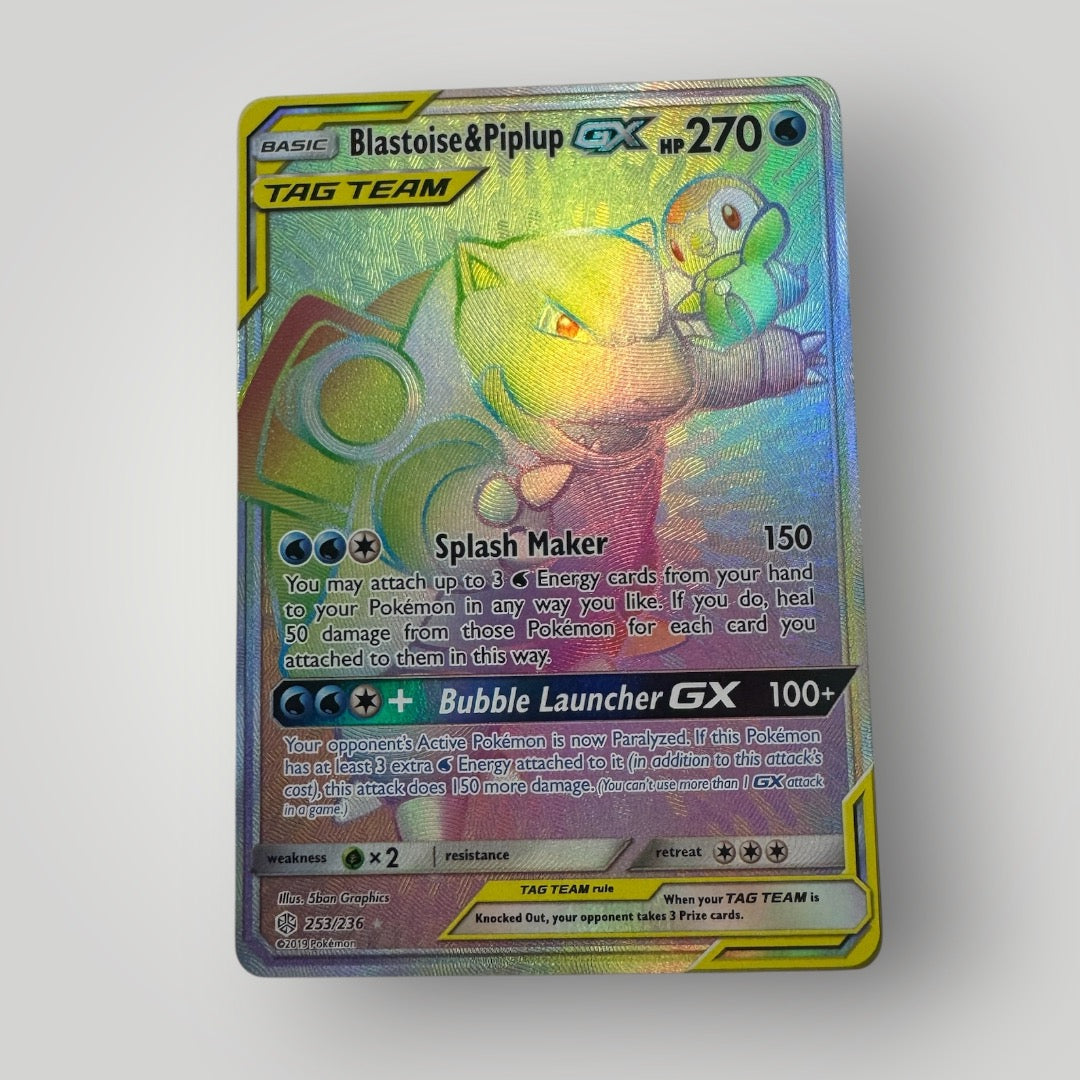 Blastoise & Piplup GX 253/236