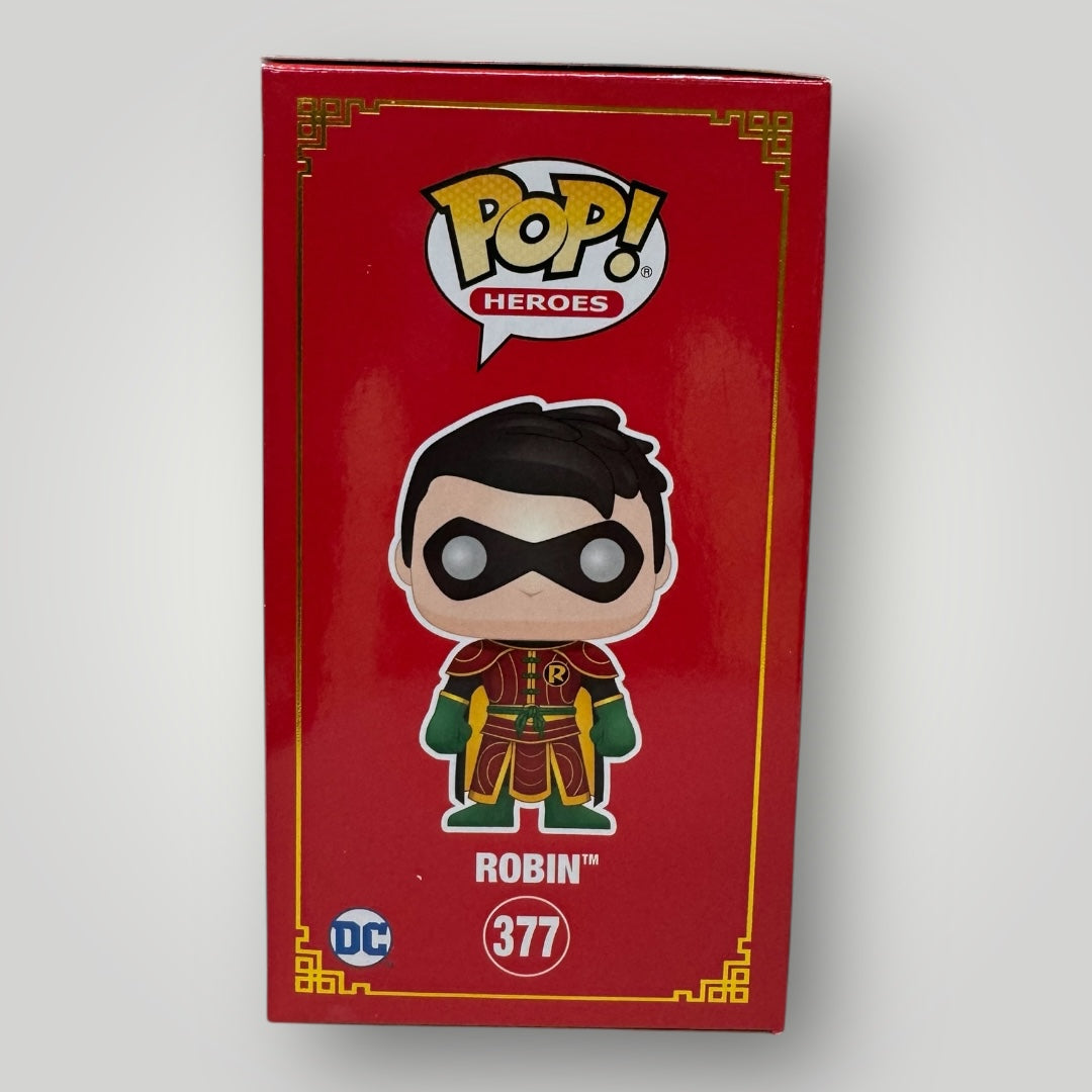 FUNKO DC UNIVERSE ROBIN PATINA HOODED CHASE #377